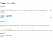 Tablet Screenshot of elevateyourvision.blogspot.com