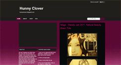 Desktop Screenshot of hunnyclover.blogspot.com