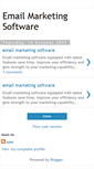 Mobile Screenshot of emailmarketingsoft.blogspot.com