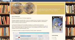 Desktop Screenshot of cafegeodesico.blogspot.com