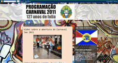 Desktop Screenshot of carnavaldejau.blogspot.com