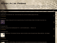 Tablet Screenshot of enlavidadelaspalabras.blogspot.com