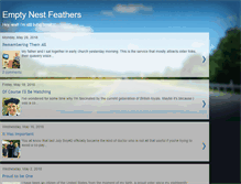 Tablet Screenshot of emptynestfeathers.blogspot.com