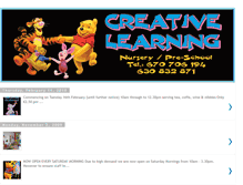 Tablet Screenshot of creativelearning-bilingualpreschool.blogspot.com