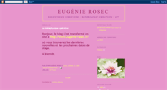 Desktop Screenshot of eugenie-rosec.blogspot.com