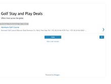 Tablet Screenshot of golfhotelspecials.blogspot.com