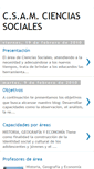 Mobile Screenshot of csam-ciencias-sociales.blogspot.com