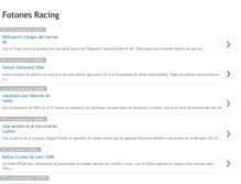 Tablet Screenshot of fotonesracing.blogspot.com