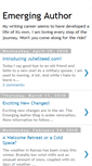 Mobile Screenshot of emergingauthor.blogspot.com