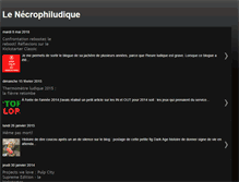 Tablet Screenshot of necrophiludique.blogspot.com