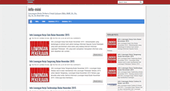 Desktop Screenshot of info-mini.blogspot.com