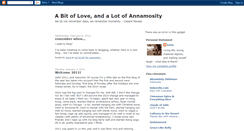 Desktop Screenshot of annainthemoment.blogspot.com