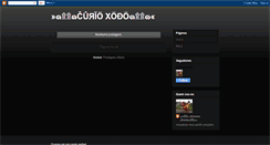Desktop Screenshot of curioxodo.blogspot.com