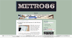 Desktop Screenshot of metro-daerah.blogspot.com