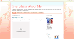 Desktop Screenshot of everythingaboutme-isabelle.blogspot.com