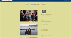 Desktop Screenshot of englandwarriors.blogspot.com