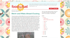 Desktop Screenshot of foodforfuelingup.blogspot.com