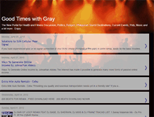 Tablet Screenshot of goodtimeswithgray.blogspot.com