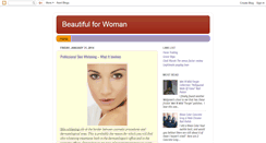 Desktop Screenshot of beautifulforwoman.blogspot.com