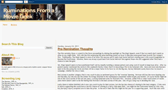 Desktop Screenshot of geekyruminations.blogspot.com