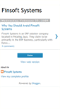 Mobile Screenshot of finsoftsystems.blogspot.com
