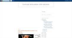 Desktop Screenshot of ganardolaresblogs.blogspot.com