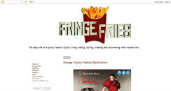 Desktop Screenshot of fringefries.blogspot.com