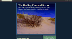 Desktop Screenshot of healingstress.blogspot.com