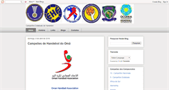 Desktop Screenshot of campeoesestaduaisdehandebol.blogspot.com