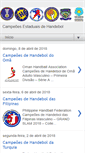 Mobile Screenshot of campeoesestaduaisdehandebol.blogspot.com