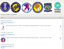 Tablet Screenshot of campeoesestaduaisdehandebol.blogspot.com