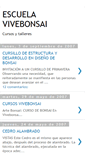 Mobile Screenshot of escuela-vivebonsai.blogspot.com