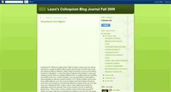 Desktop Screenshot of lauracolloquium.blogspot.com