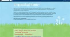 Desktop Screenshot of blogtasticalbanter.blogspot.com