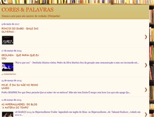 Tablet Screenshot of coresepalavras.blogspot.com