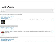 Tablet Screenshot of ilovecascais.blogspot.com