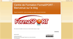 Desktop Screenshot of formasport-lyon.blogspot.com