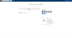Desktop Screenshot of ideaunglicricket.blogspot.com