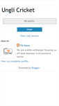Mobile Screenshot of ideaunglicricket.blogspot.com