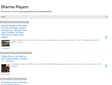 Tablet Screenshot of dharmaplayers.blogspot.com