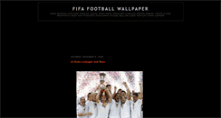 Desktop Screenshot of fifa-footballwallpaper.blogspot.com