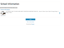 Tablet Screenshot of edgertonschoolinformation.blogspot.com