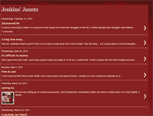 Tablet Screenshot of jenkinsjaunts.blogspot.com