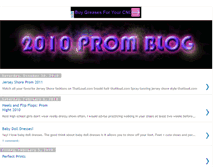 Tablet Screenshot of 2010promblog.blogspot.com