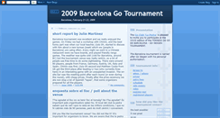 Desktop Screenshot of bcn2009go.blogspot.com