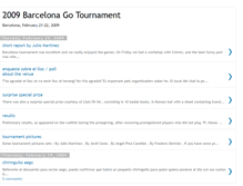 Tablet Screenshot of bcn2009go.blogspot.com