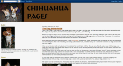 Desktop Screenshot of chihuahuapages.blogspot.com