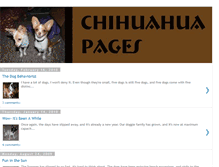 Tablet Screenshot of chihuahuapages.blogspot.com