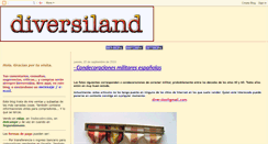 Desktop Screenshot of diversiland.blogspot.com