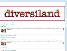 Tablet Screenshot of diversiland.blogspot.com